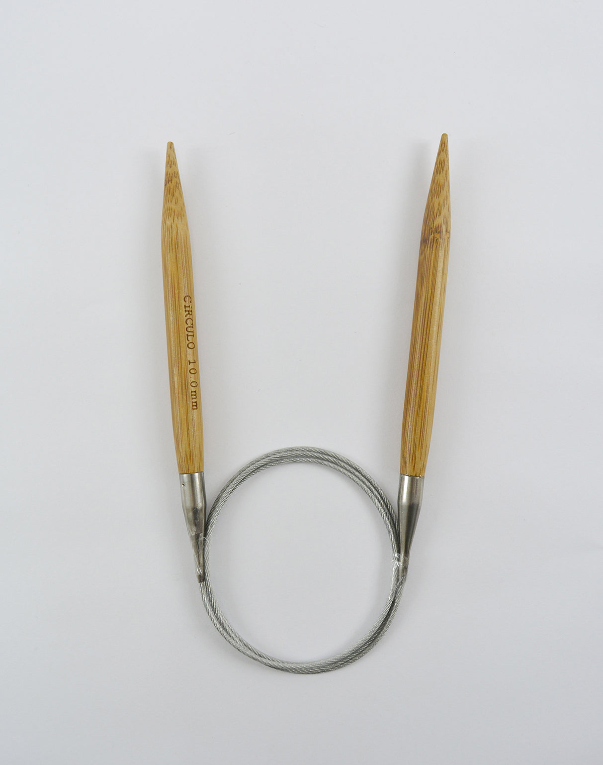 BAMBOO KNITTING CIRCULAR NEEDLES 100CM