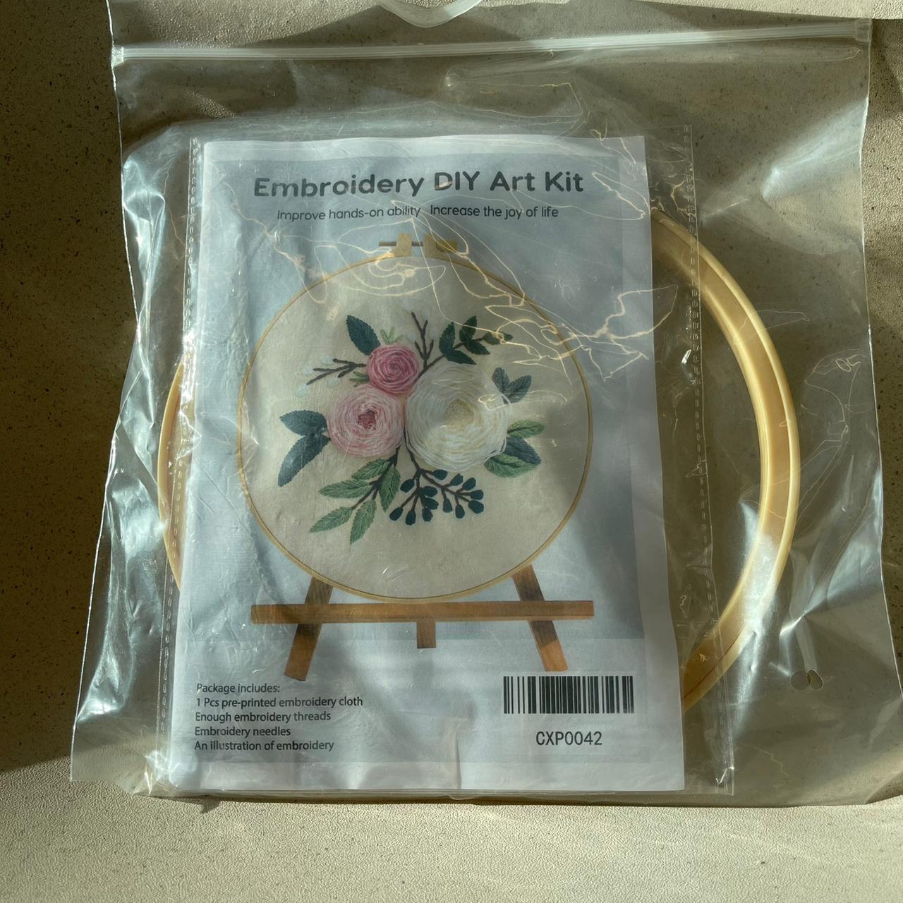 EMBROIDERY DIY ART KIT SET