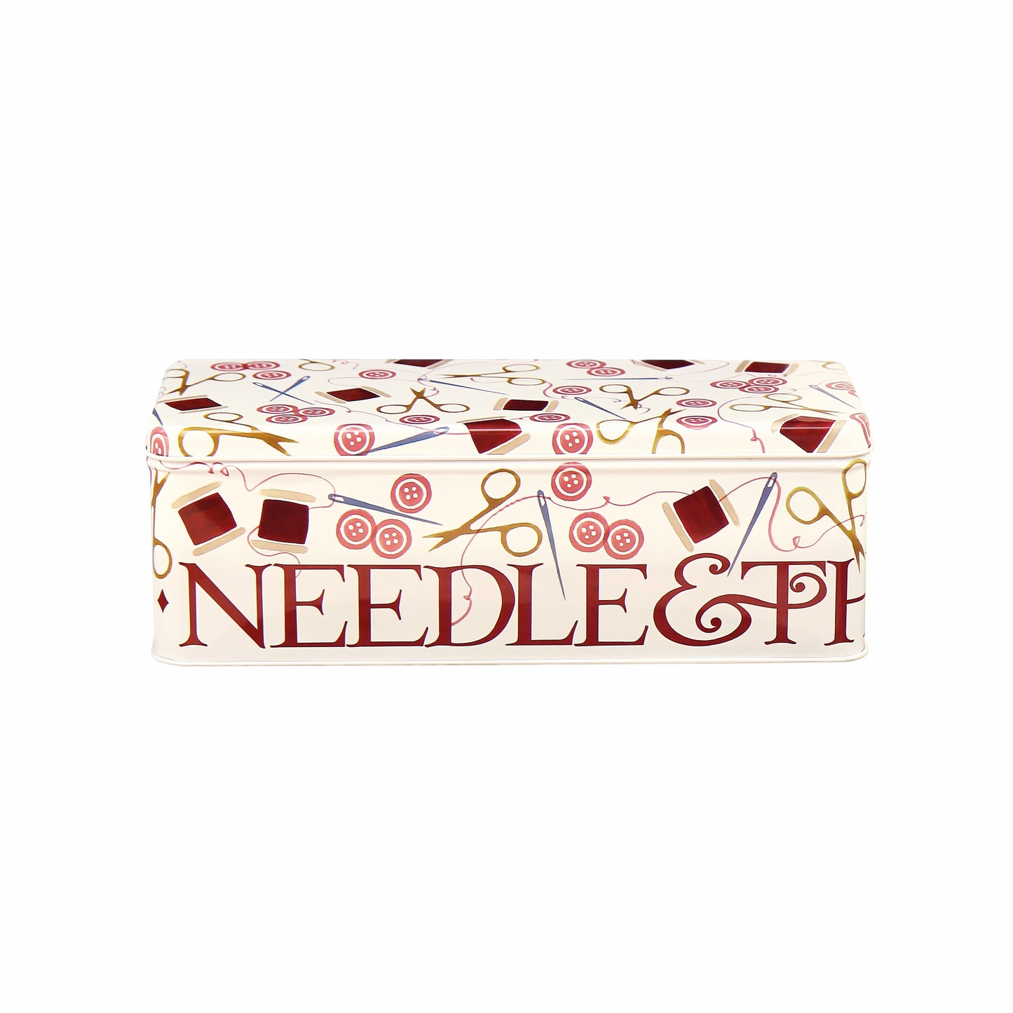 Emma Bridgewater-Crafting Sewing Long Deep Rectangular Tin