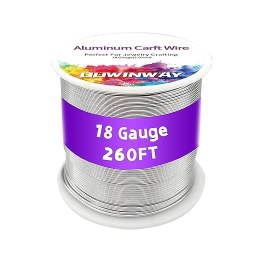 ALUMINUM CRAFT WIRE, 1 Meter