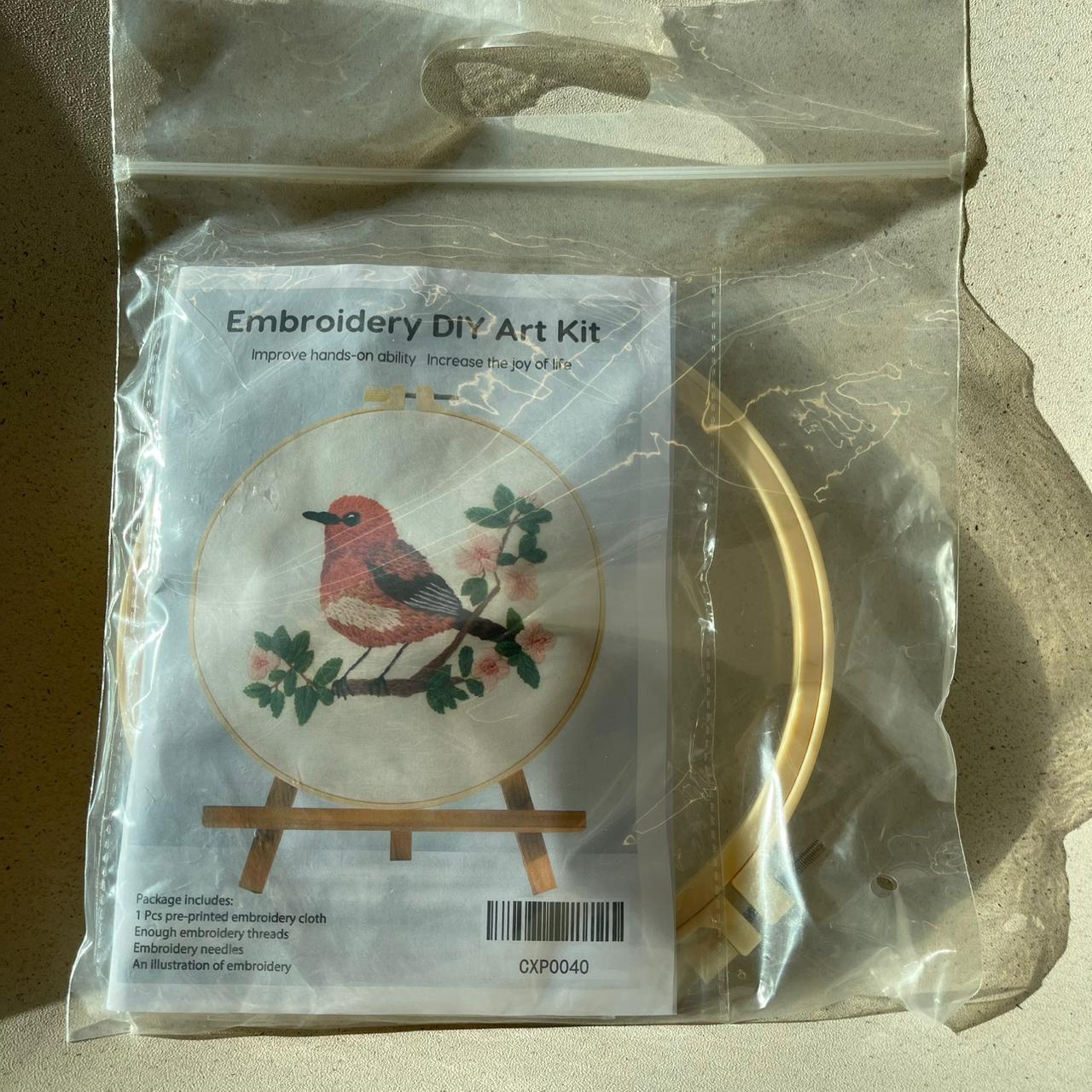 EMBROIDERY DIY ART KIT SET