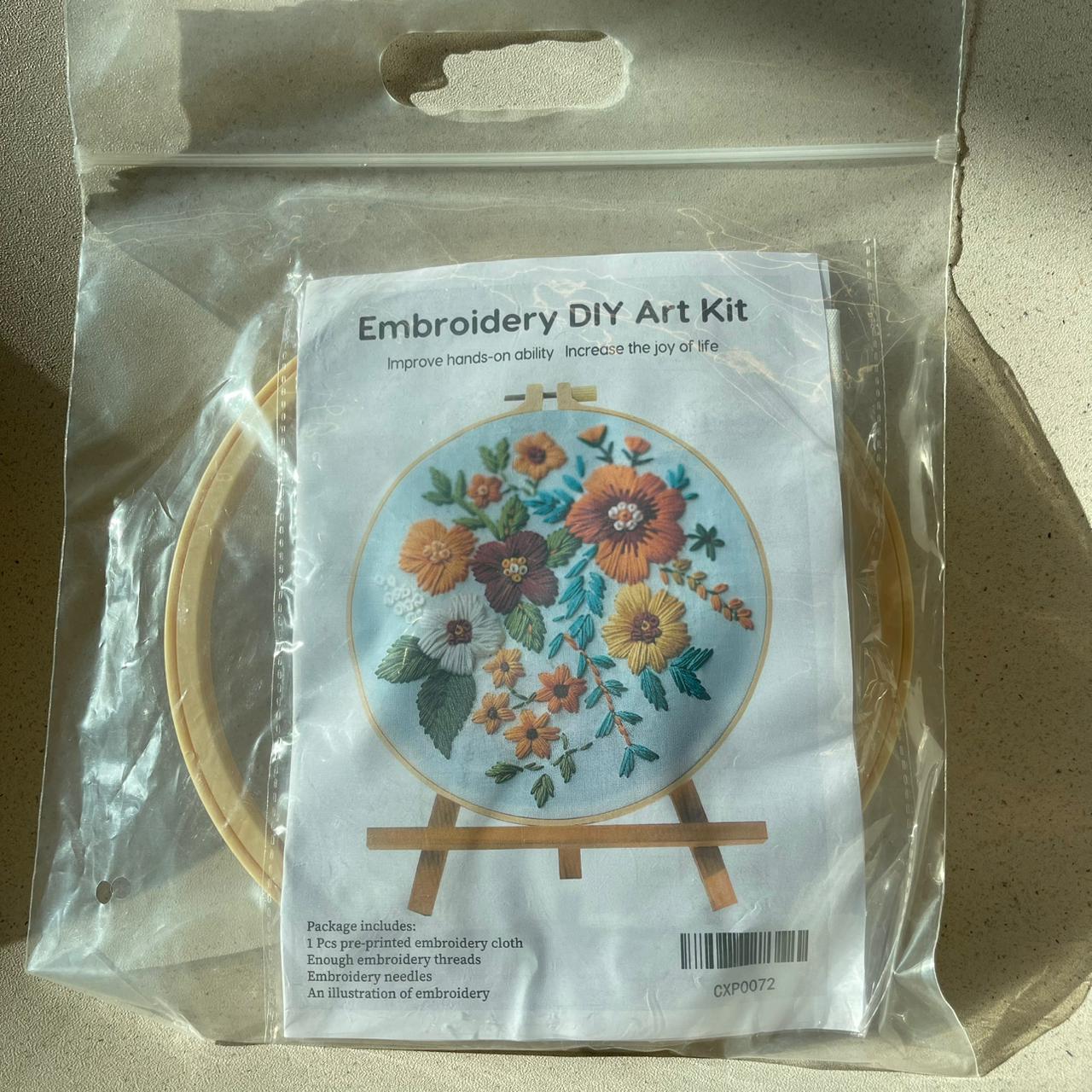 EMBROIDERY DIY ART KIT SET