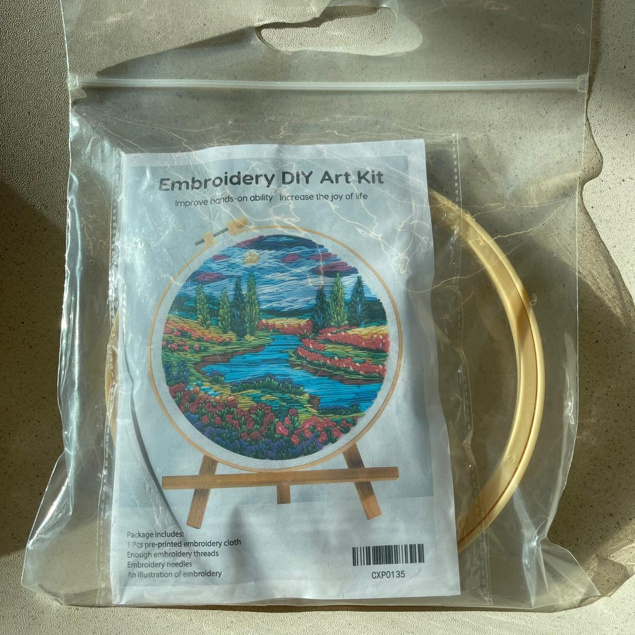 EMBROIDERY DIY ART KIT SET