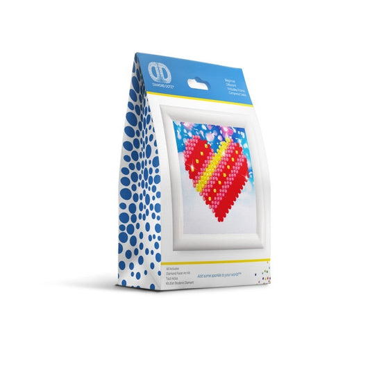PATCHWORK HEART DD KIT W/FRAME PATCHWORK HEART DD KIT