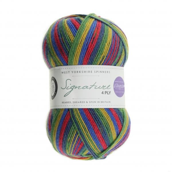 WEST YORKSHIRE SPINNERS SIGNATURE 4 PLY 100 GRM.