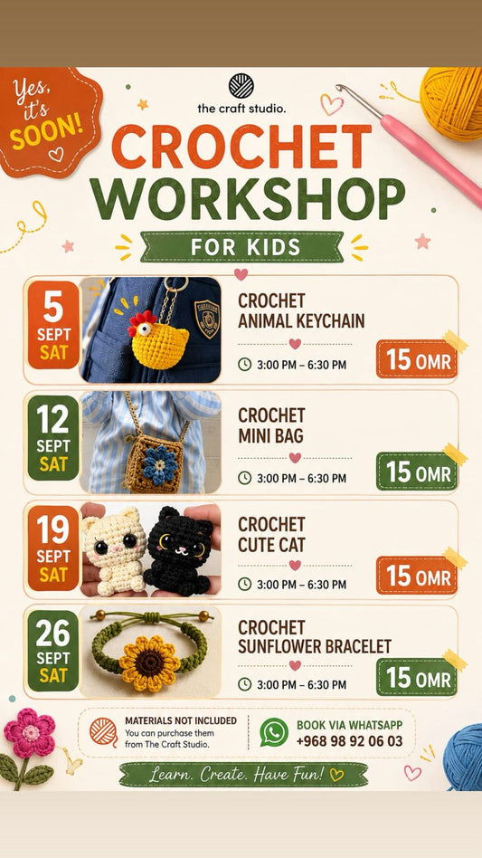 THE CRAFT STUDIO WORKSHOPS