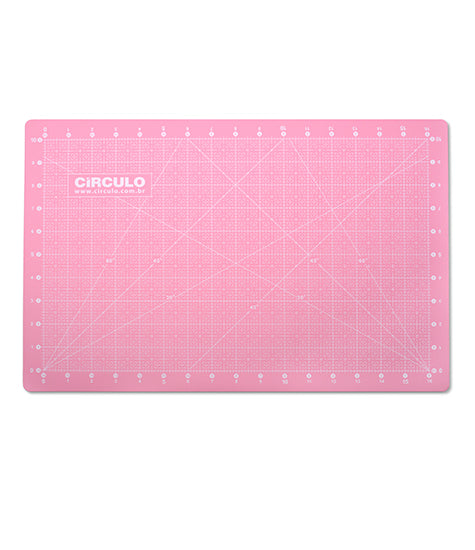 PINK CUTTING MAT 60X45CM